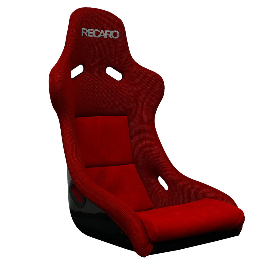 Recaro Pole Position N.G. Bucket Seat (FIA) - Jersey Red with Suede