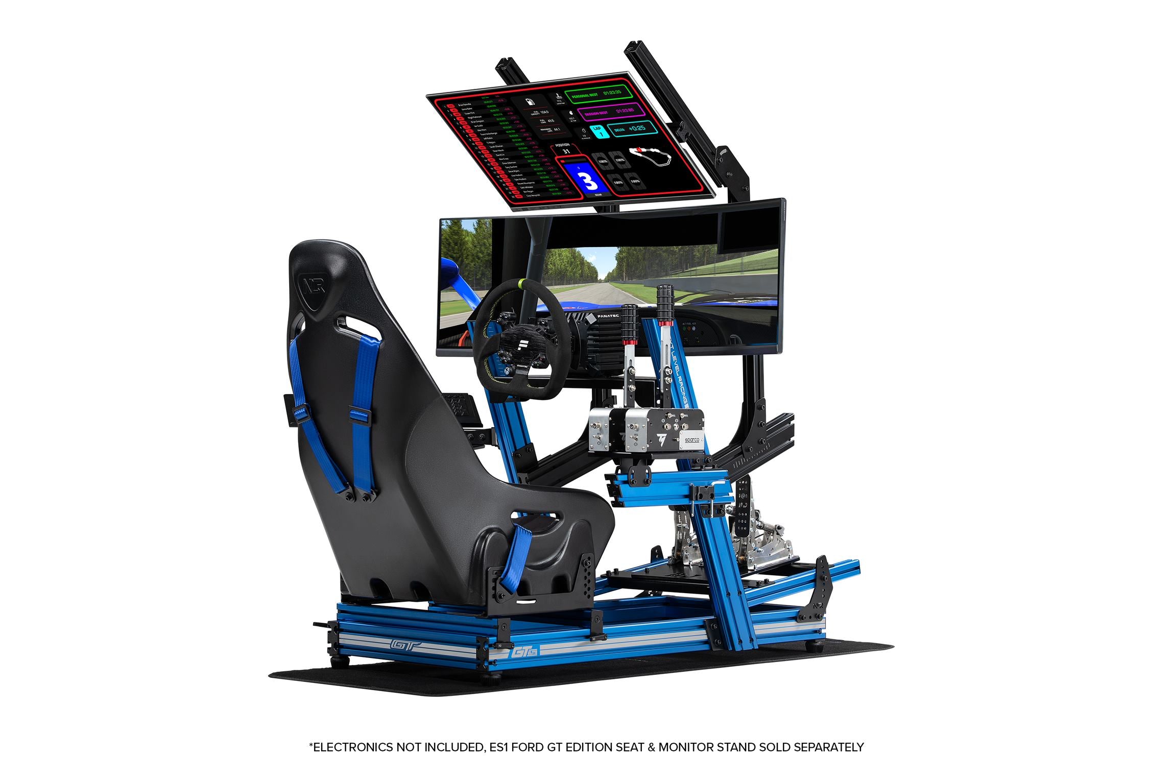 Next Level Racing GTElite Ford GT Edition Cockpit (Ford Official Licensed Product)