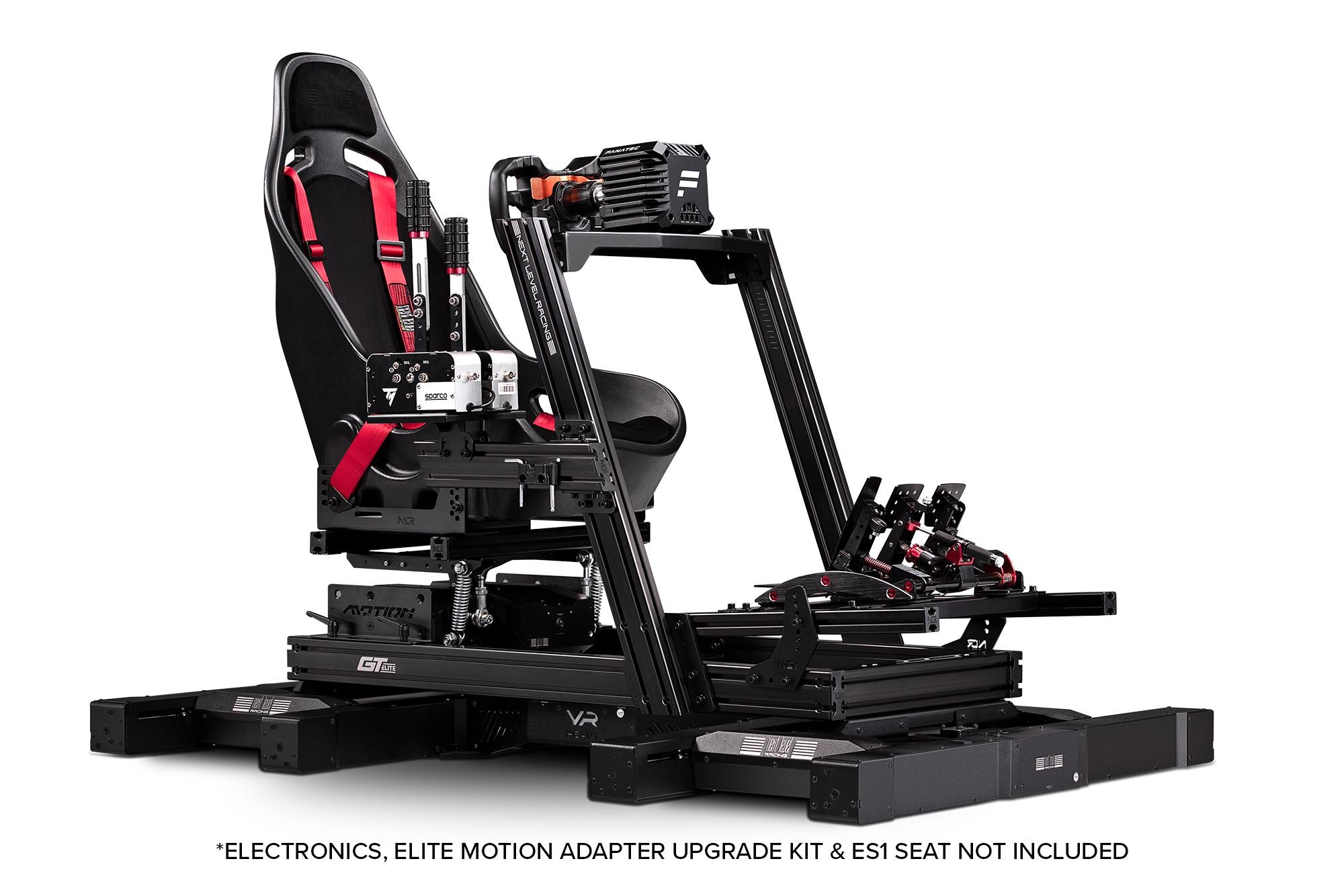Next Level Racing GTElite Racing Simulator Cockpit- Wheel Plate Edition