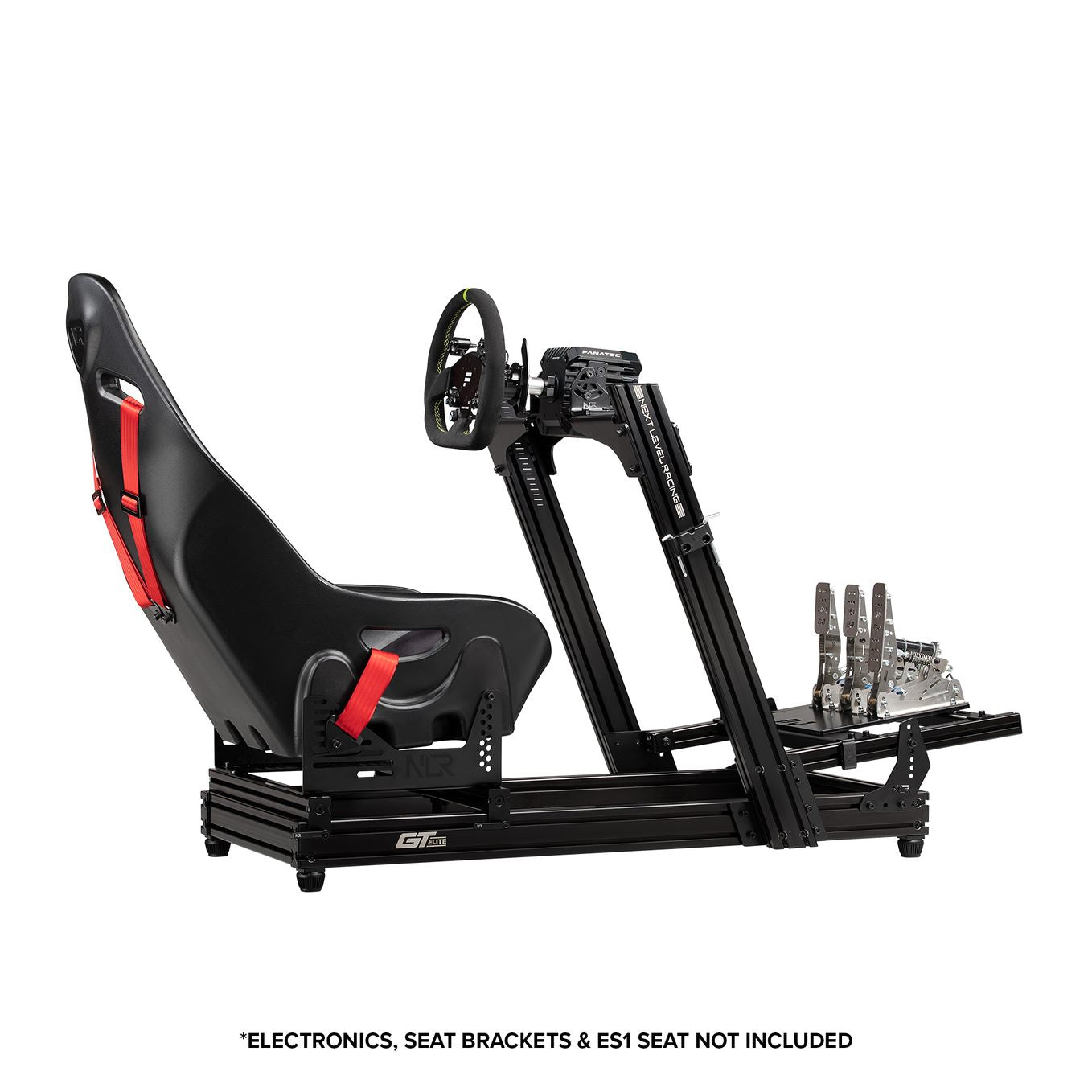 Next Level Racing GTElite Lite Racing Simulator Cockpit- Front & Side Mount Edition